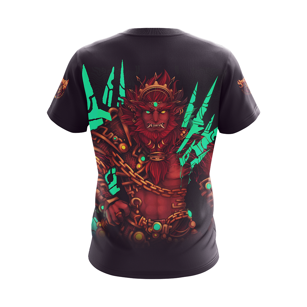 The Legend Of Zelda: Breath Of The Wild (BotW) Ganondorf Unisex 3D T-shirt   