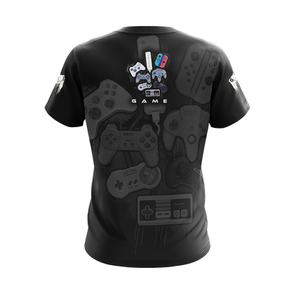 Game Controller Cool Player Unisex 3D T-shirt Zip Hoodie   