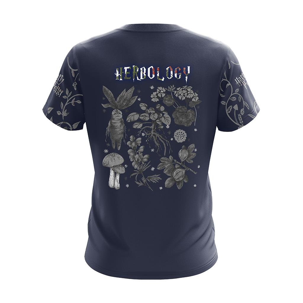 Herbology Harry Potter Hogwarts T-shirt Zip Hoodie Pullover Hoodie   