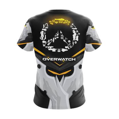 Overwatch Weapons Logo Unisex 3D T-shirt   
