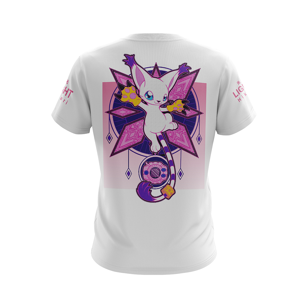 Digimon Gatomon Unisex 3D T-shirt   