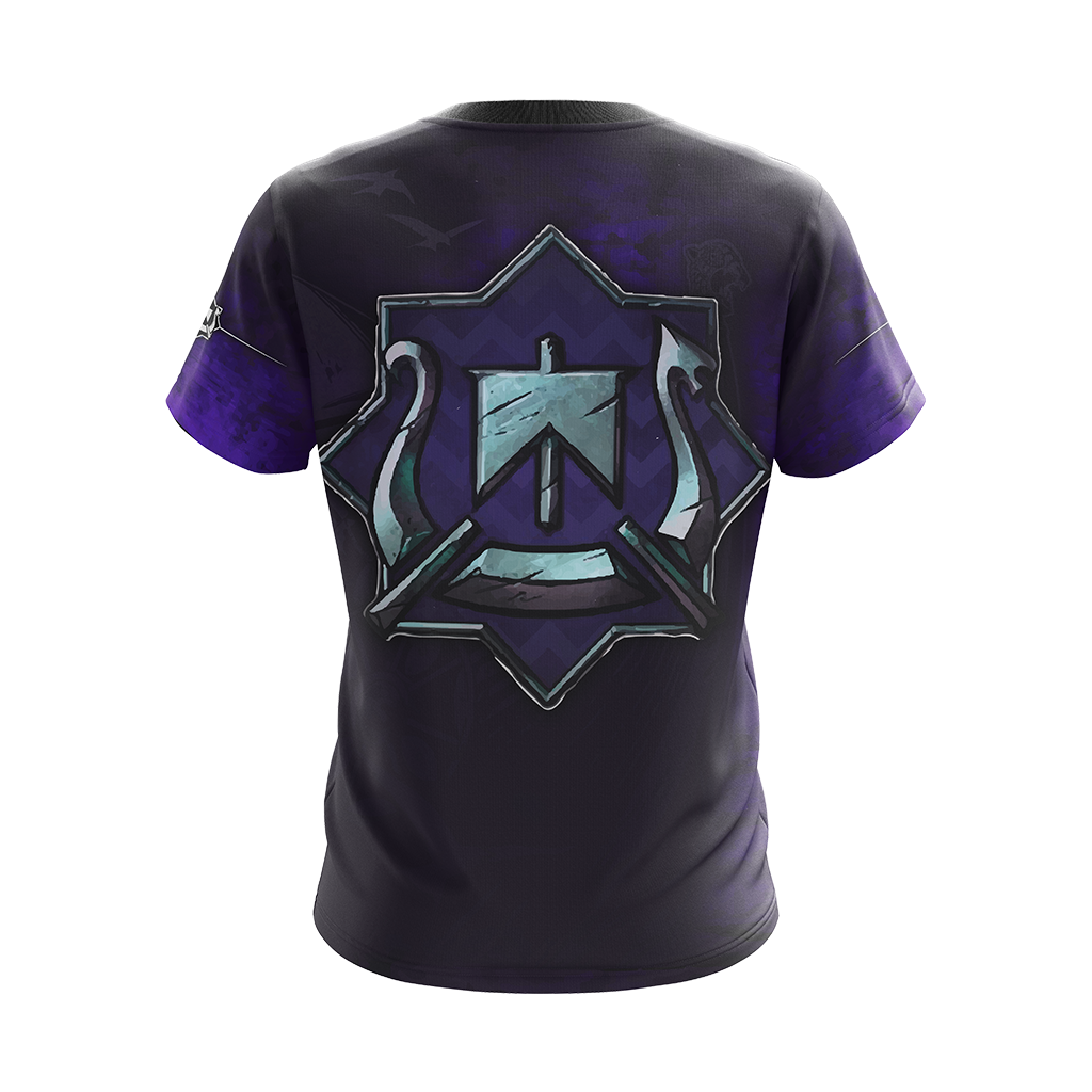 The Witcher - Skellige Clan Unisex 3D T-shirt   