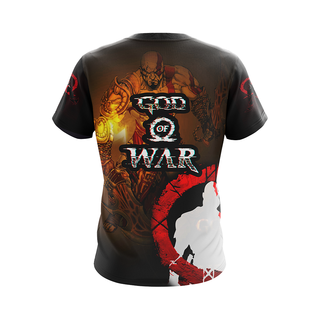 God Of War Character Unisex 3D T-shirt   