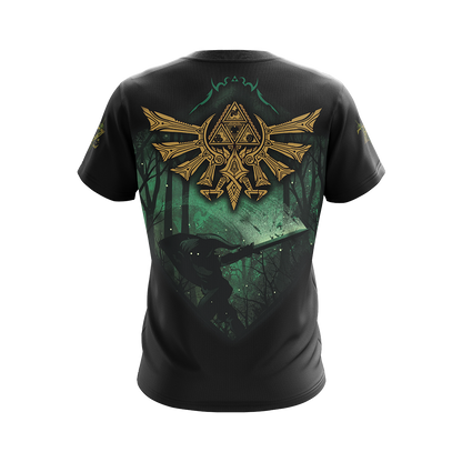 The Legend Of Zelda Unisex 3D T-shirt Zip Hoodie   