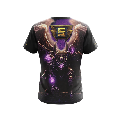 Smite (video game) - Hand Of Death Unisex 3D T-shirt   