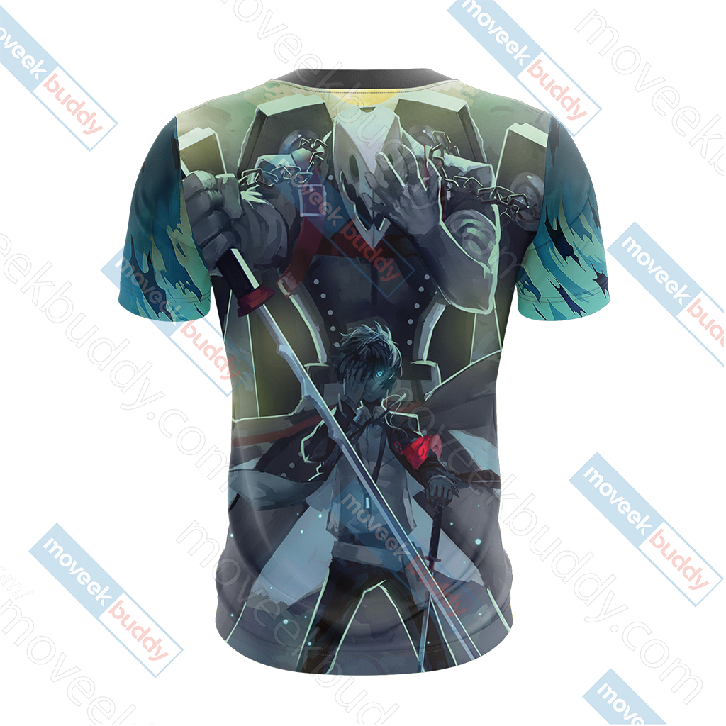 Persona 3 Thanatos And Makoto Yuuki Unisex 3D T-shirt   