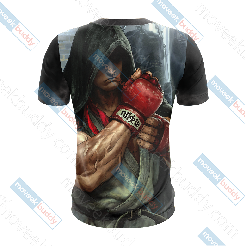 Street Fighter - Ryu Unisex 3D T-shirt   