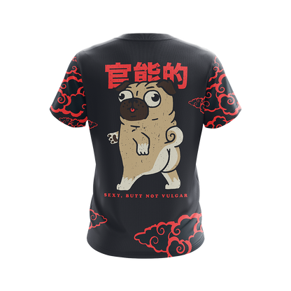 Pug Japanese Dogs Unisex 3D T-shirt   