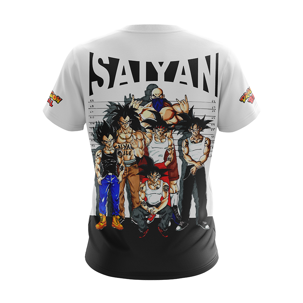 Dragon Ball - Saiyan Gang Unisex 3D T-shirt   