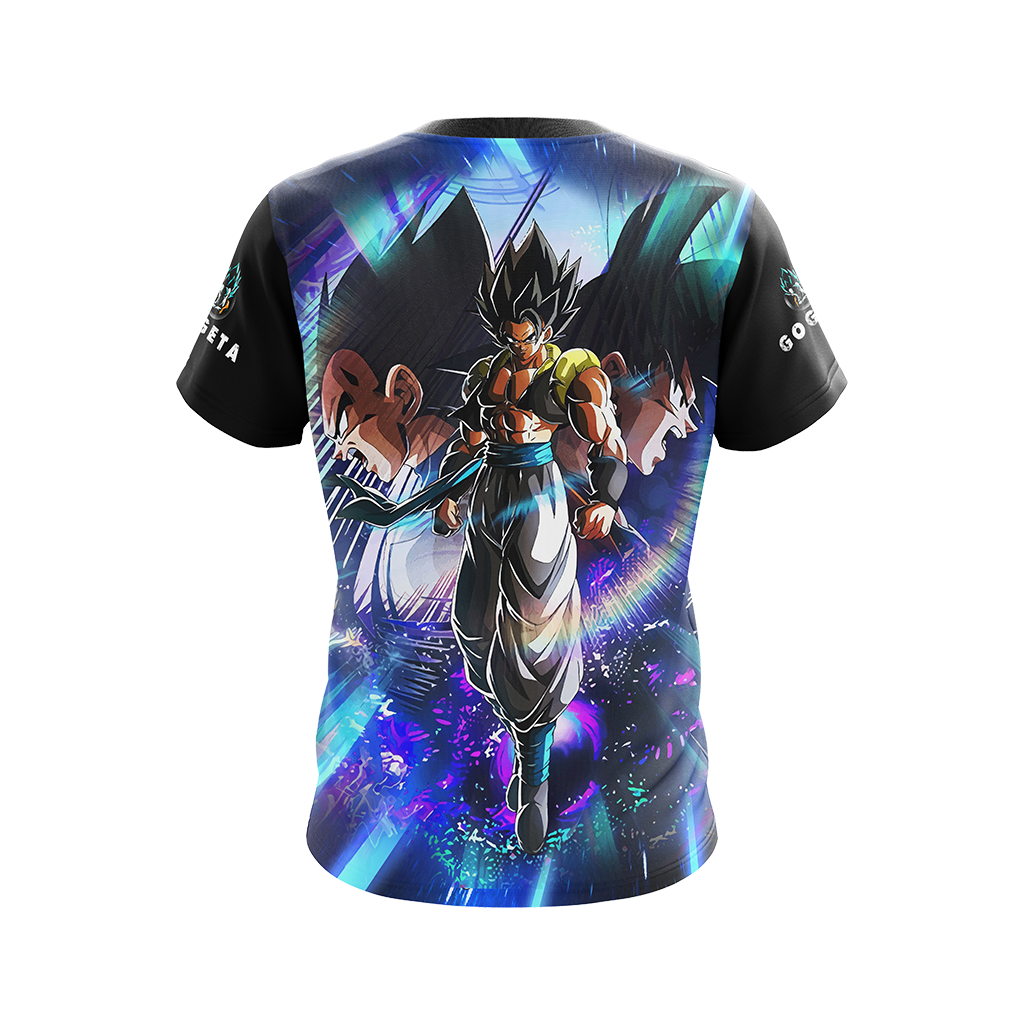 Dragon Ball Gogeta, Vegeta, and  Goku Unisex 3D T-shirt Zip Hoodie   