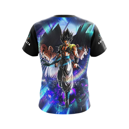 Dragon Ball Gogeta, Vegeta, and  Goku Unisex 3D T-shirt Zip Hoodie   