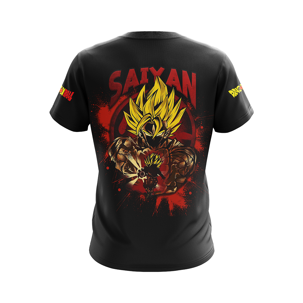Dragon Ball Son Goku Super Saiyan Unisex 3D T-shirt   