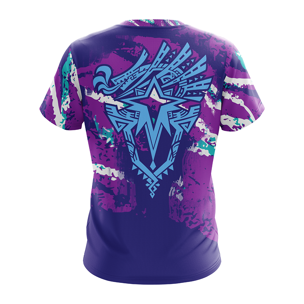 Monster Hunter World Iceborne - Logo Unisex 3D T-shirt   