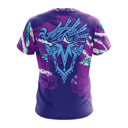 Monster Hunter World Iceborne - Logo Unisex 3D T-shirt   