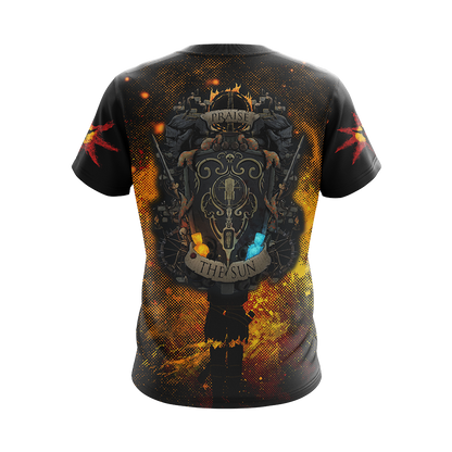Dark Souls - Praise The Sun, Solaire of Astora Unisex 3D T-shirt   