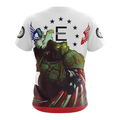 Fallout - Enclave Flag Unisex 3D T-shirt   