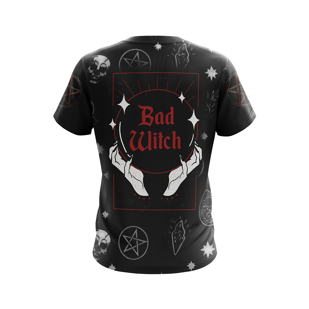 Bad Witch Unisex 3D T-shirt   