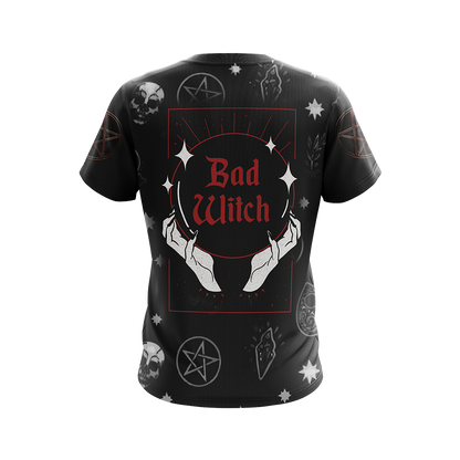 Bad Witch Unisex 3D T-shirt   