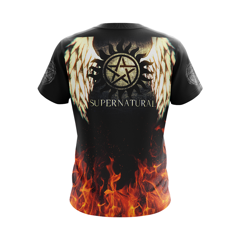 Supernatural Unisex 3D T-shirt   
