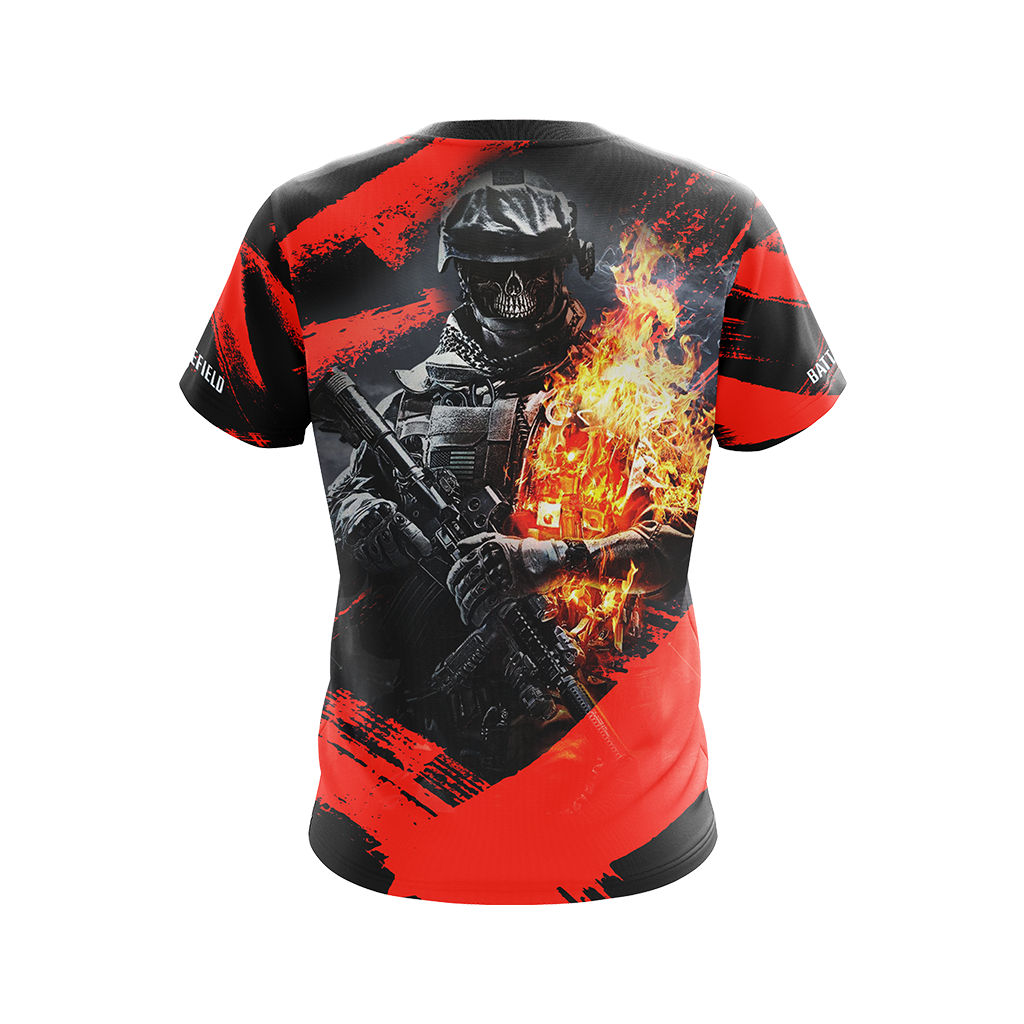 Battlefield 3 Unisex 3D T-shirt   