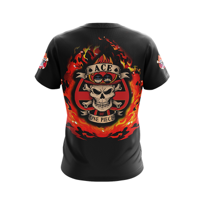 One piece - Portgas D. Ace Unisex 3D T-shirt   