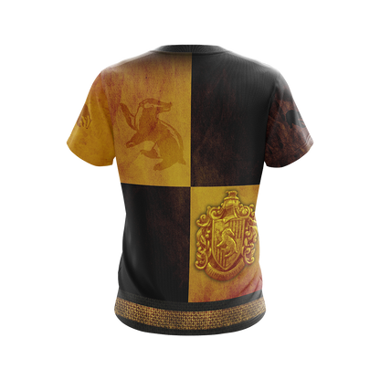 Loyal Like A Hufflepuff Harry Potter New Version 1 Unisex 3D T-shirt   
