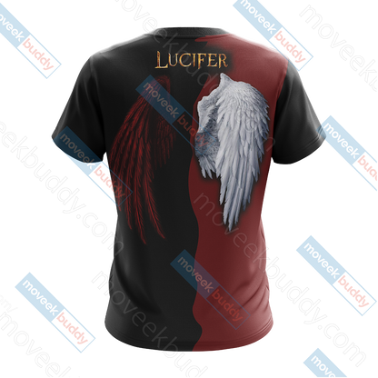 Lucifer New Lifestyle Unisex 3D T-shirt   