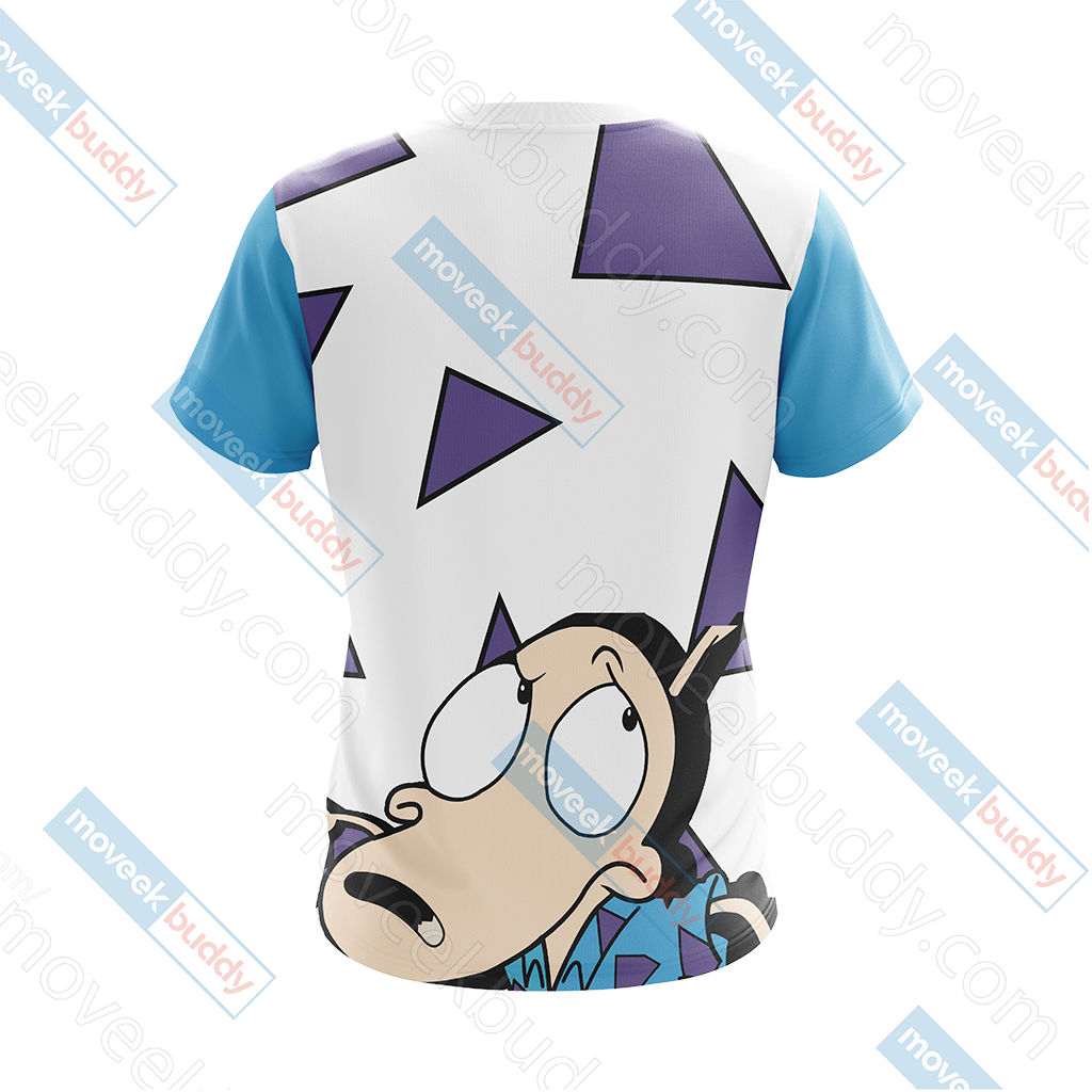 Rocko's Modern Life Unisex 3D T-shirt   