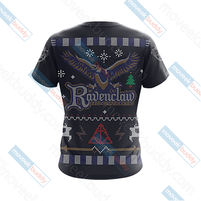Harry Potter Wise Like A Ravenclaw Winter Style Unisex 3D T-shirt   