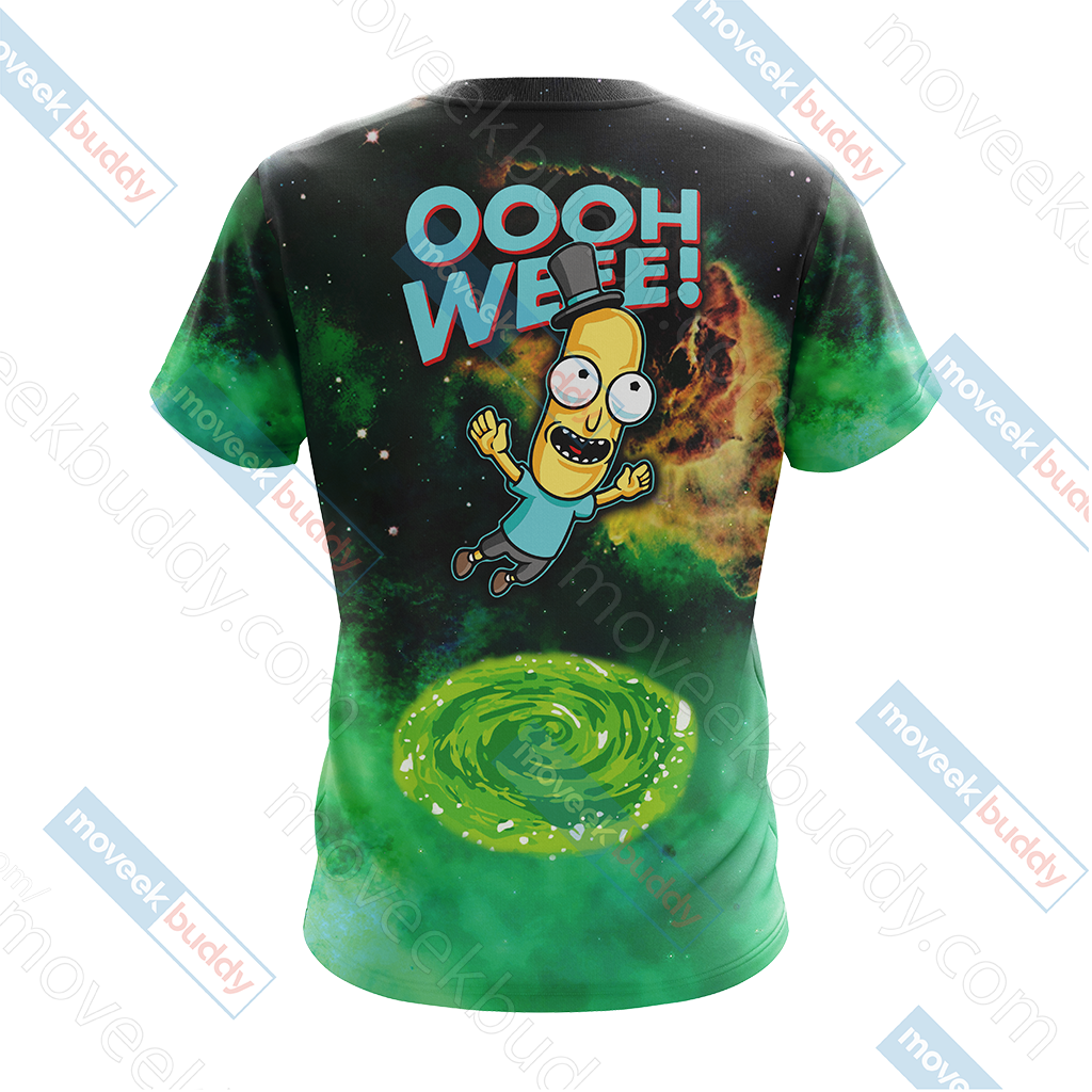 Mr.Poopybutthole Rick and Morty Unisex 3D T-shirt   