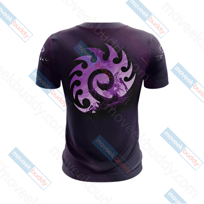 StarCraft - Zerg Symbol Unisex 3D T-shirt   
