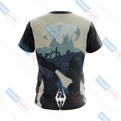 The Elder Scrolls: Skyrim Unisex 3D T-shirt   