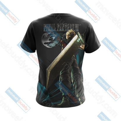 Final Fantasy 7 New Look Unisex 3D T-shirt   