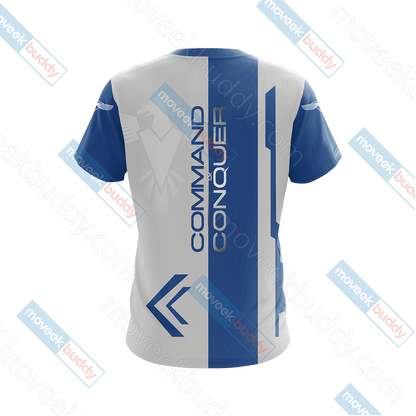 Command & Conquer - Allies Unisex 3D T-shirt   