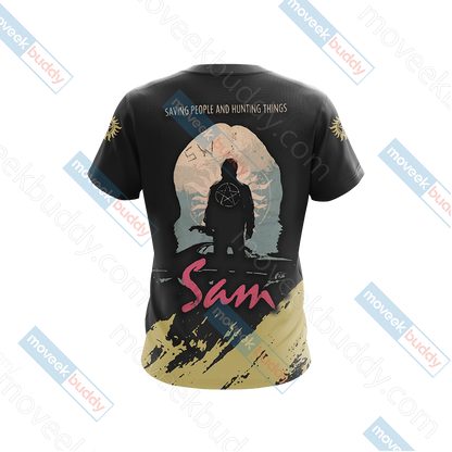Supernatural - Sam Unisex 3D T-shirt   