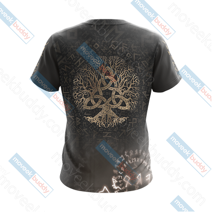 Vikings - Tree of life Unisex 3D T-shirt   