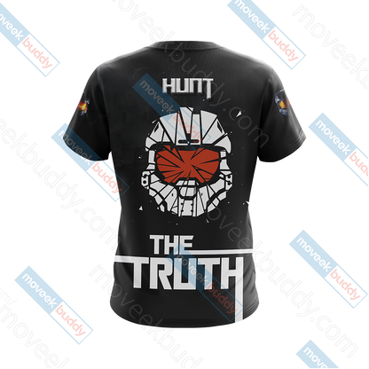 Halo 5: Guardians - Hunt The Truth Unisex 3D T-shirt   