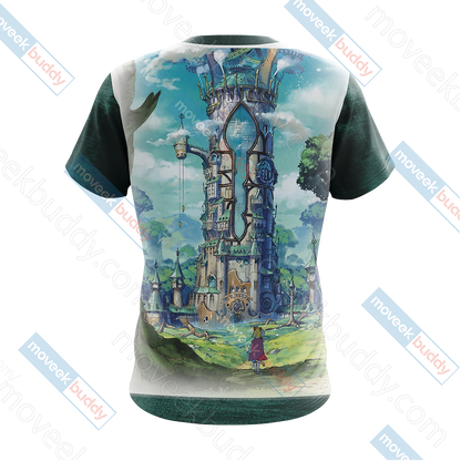 Ni no Kuni Unisex 3D T-shirt   