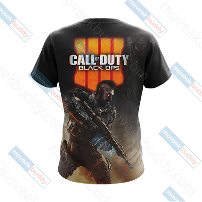 Call of Duty - Black Ops 4 New Look Unisex 3D T-shirt   