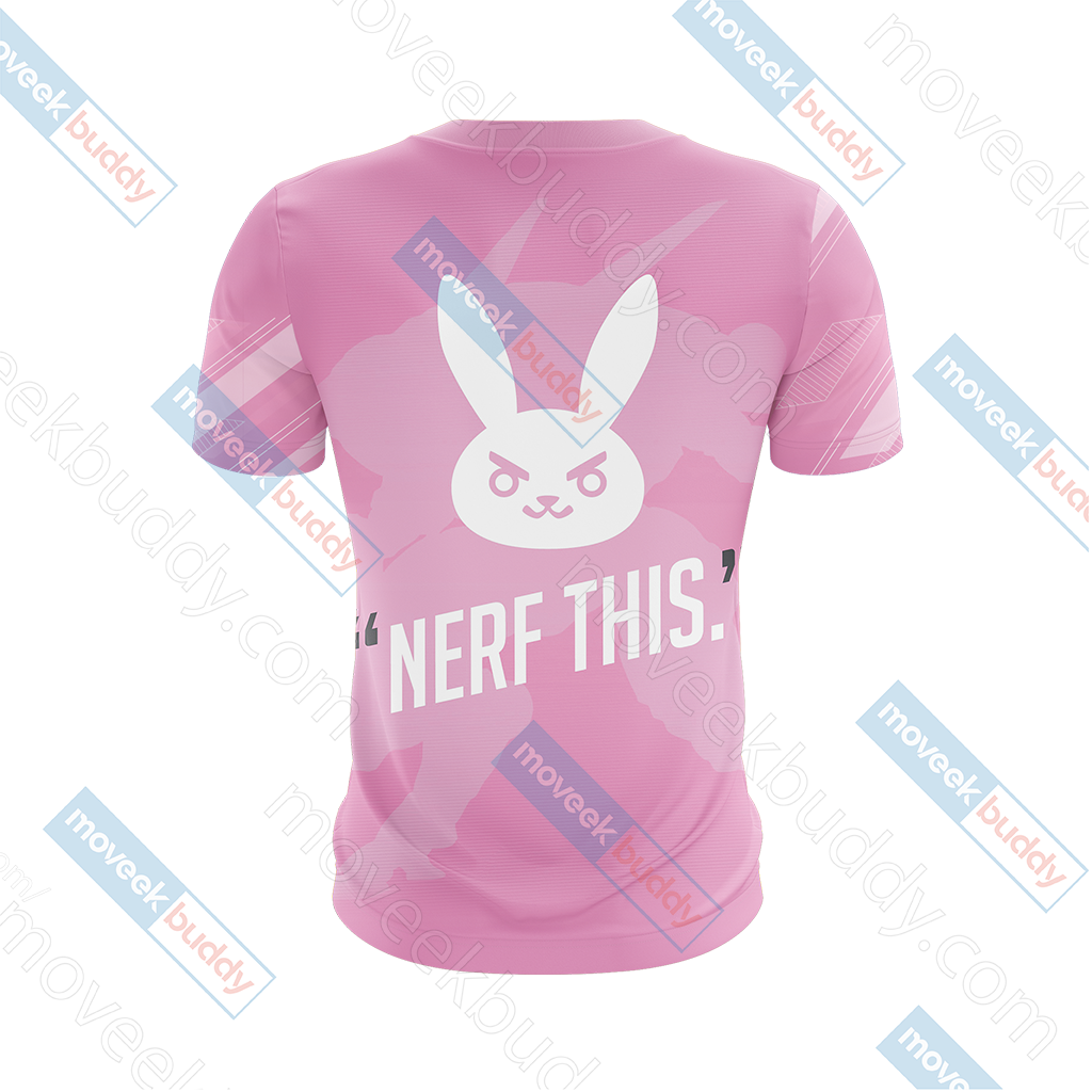 Overwatch D.Va Unisex 3D T-shirt   