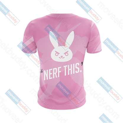 Overwatch D.Va Unisex 3D T-shirt   