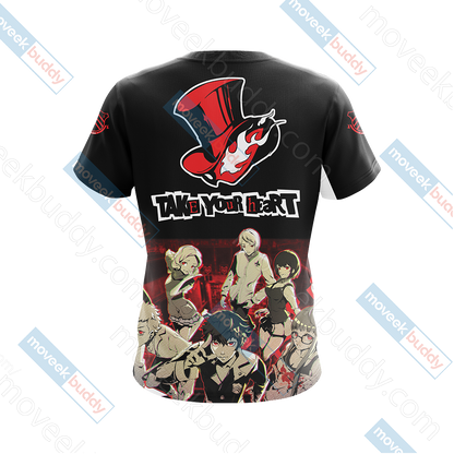 Persona 5 New Unisex 3D T-shirt   