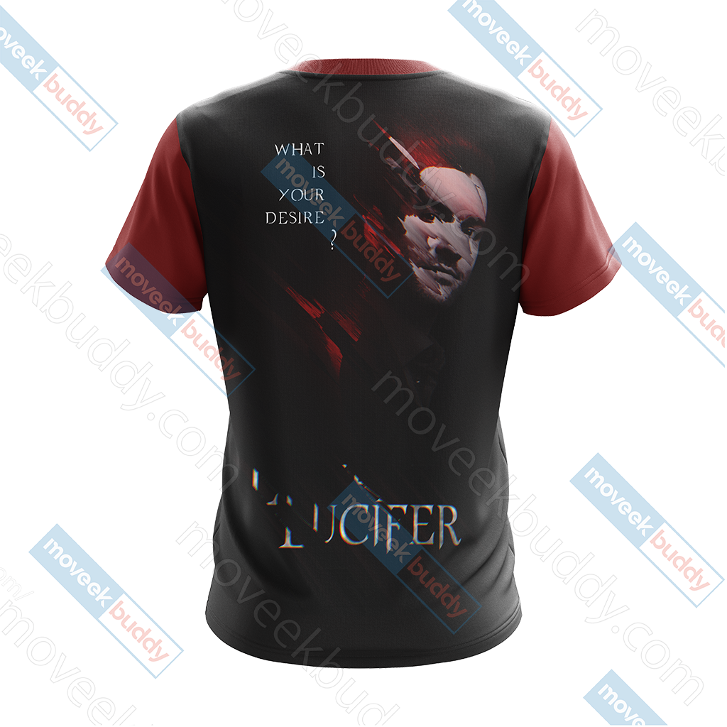 Lucifer New Version Unisex 3D T-shirt   