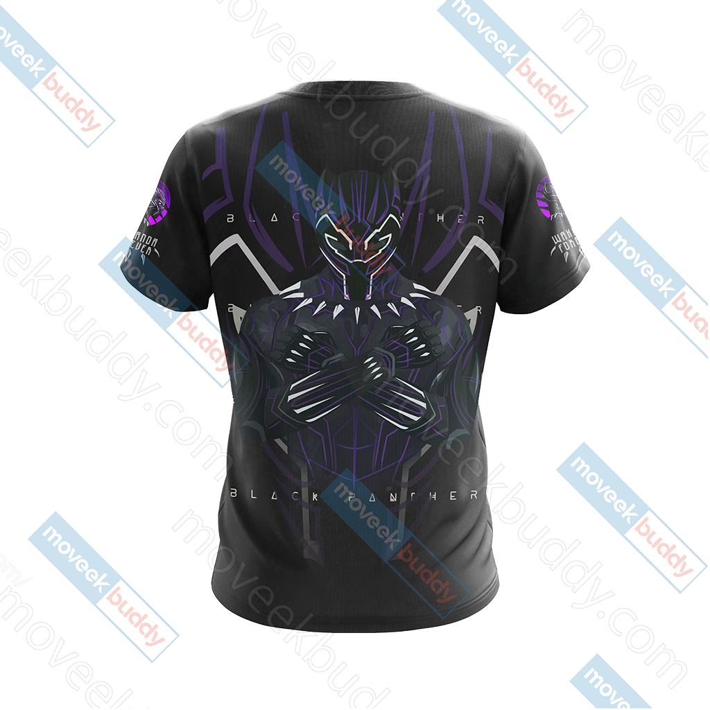 Black Panther Wakanda Forever Unisex 3D T-shirt   
