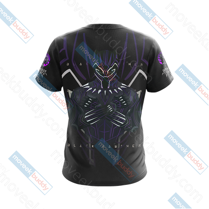 Black Panther Wakanda Forever Unisex 3D T-shirt   