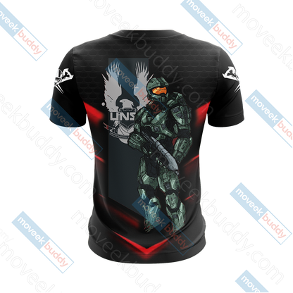 Halo - Master Chief Unisex 3D T-shirt   