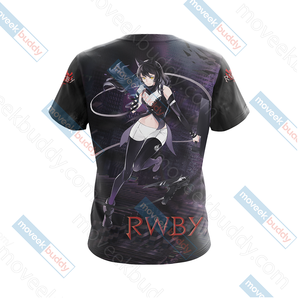 RWBY - Blake Belladonna New Version Unisex 3D T-shirt   