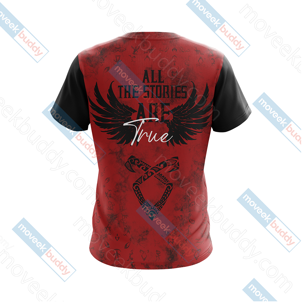 Shadowhunters Unisex 3D T-shirt   