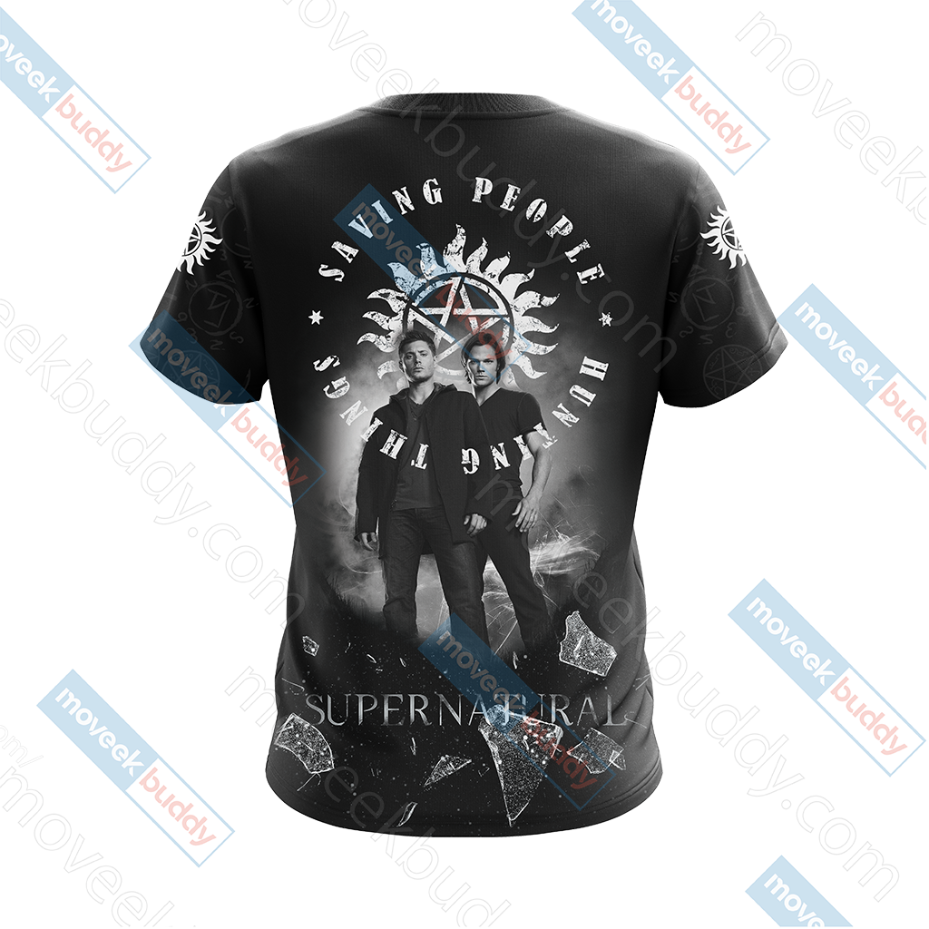 Supernatural Unisex 3D T-shirt   