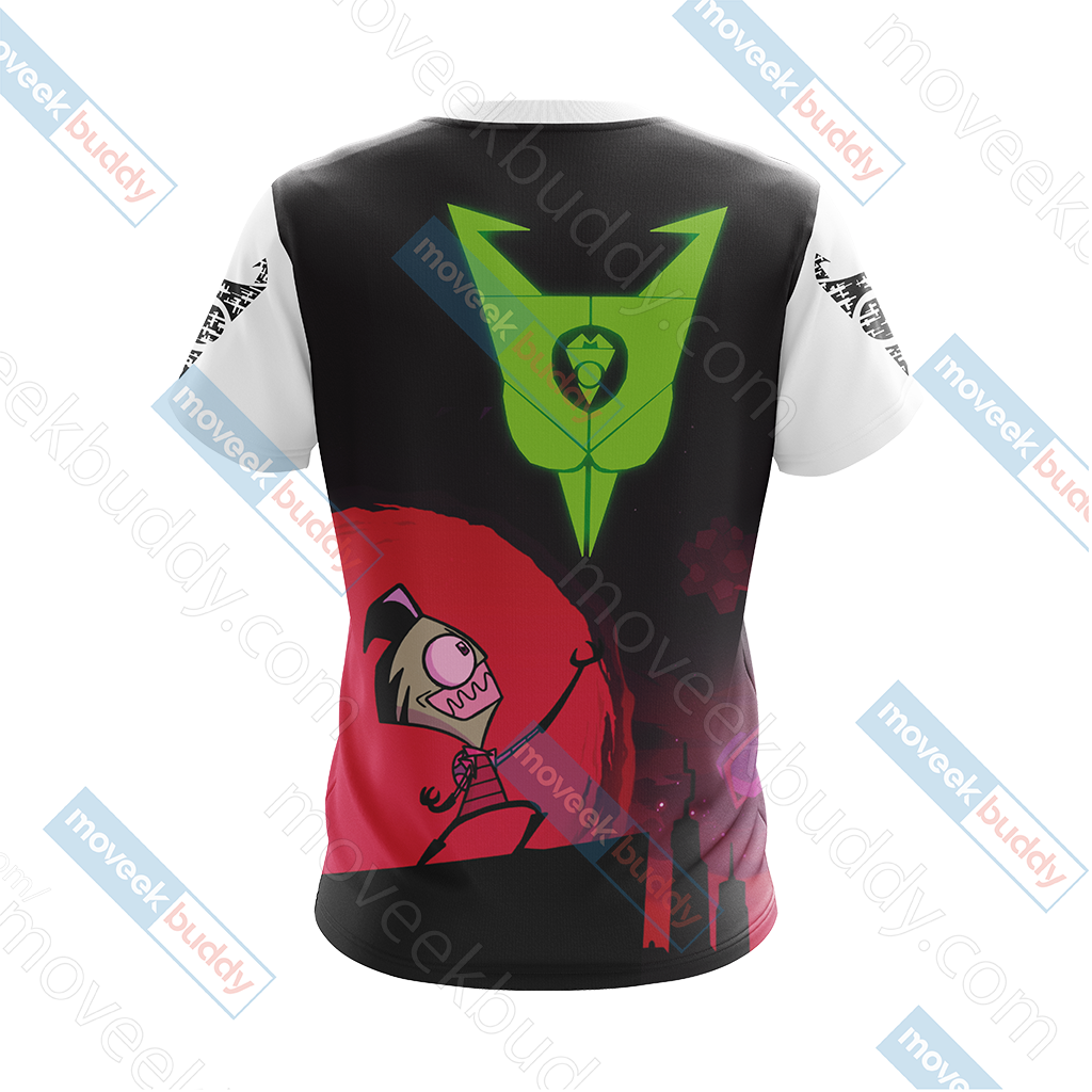 Invader ZIM Unisex 3D T-shirt   